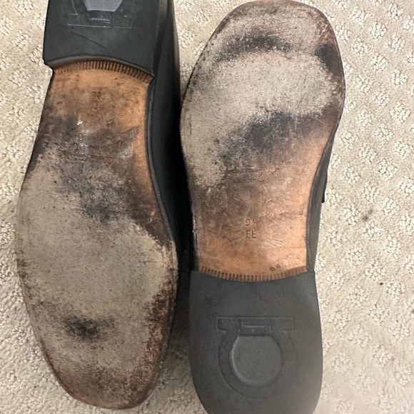 Ferragamo Horse-bit Mens Loafer Black 9.5US - Picture 3 of 4